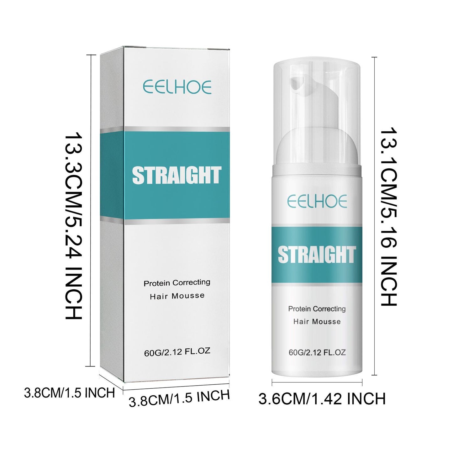 EELHOE Hair Mousse – Frizz & Split End Repair