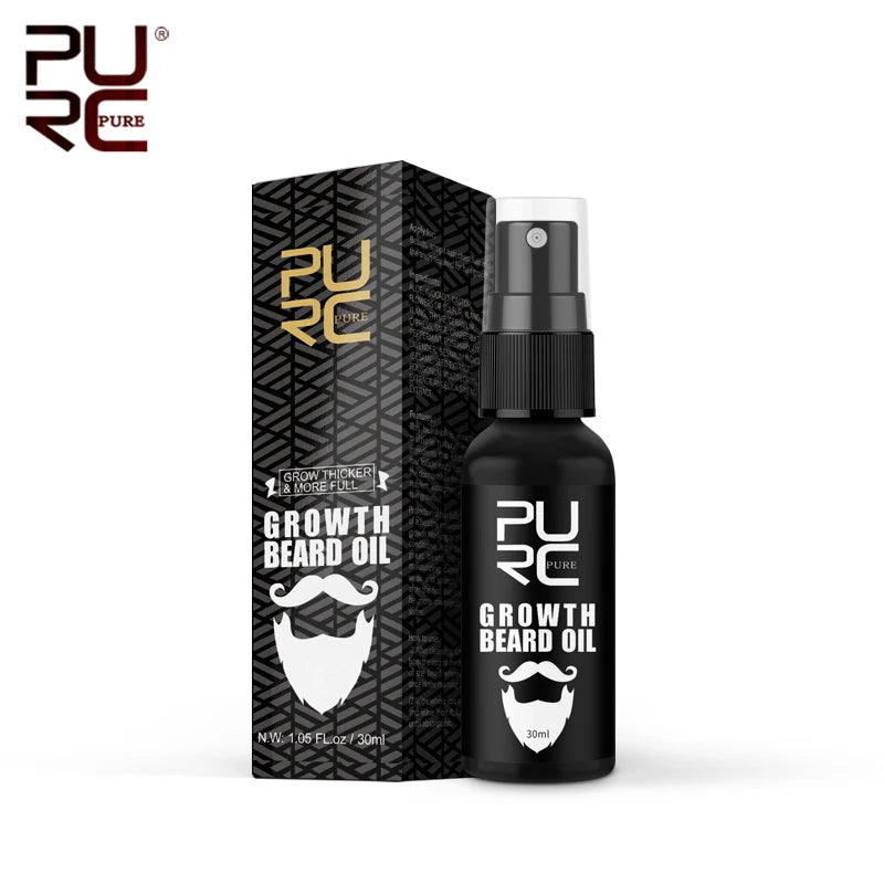 PURC Beard Oil – 5-Piece Growth & Grooming Set for Men