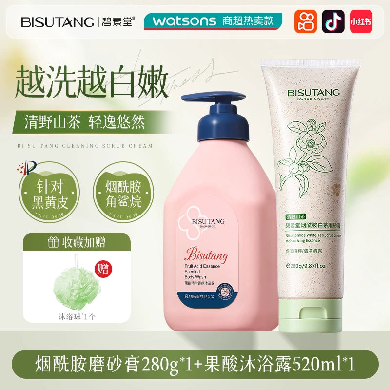 Nicotinamide Facial Scrub Body Exfoliating Hand Tartaric Acid