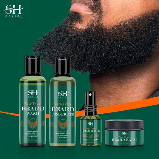 Beard Growth Kit – Tea Tree Oil & Beard Conditioner