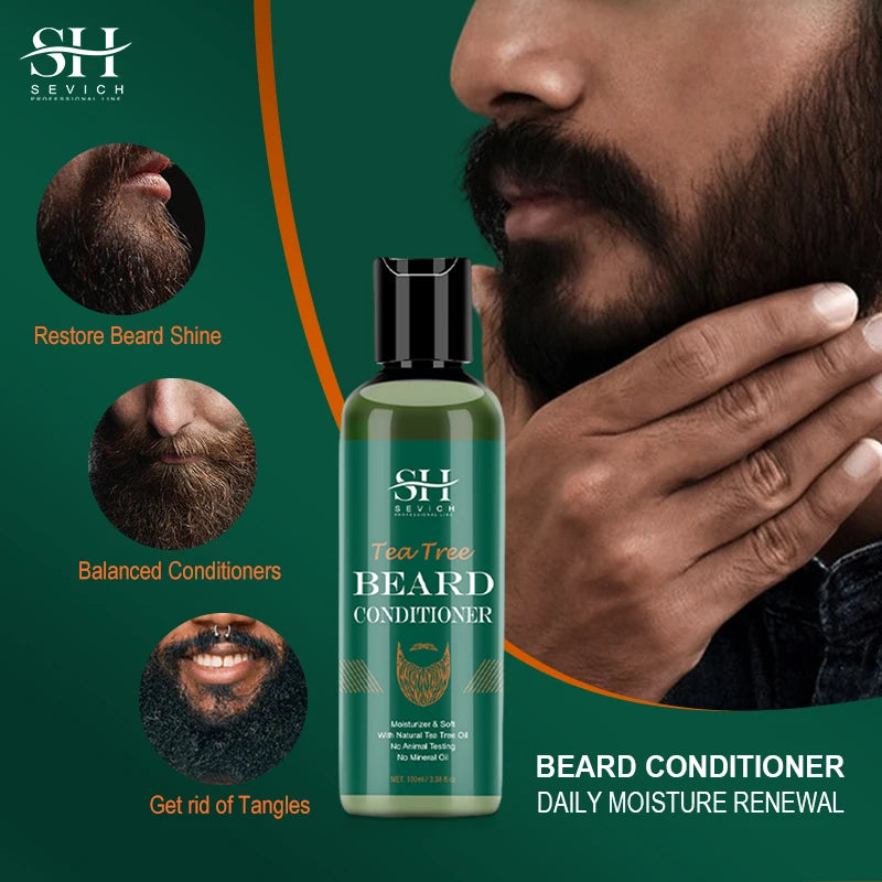 Beard Growth Kit – Tea Tree Oil & Beard Conditioner