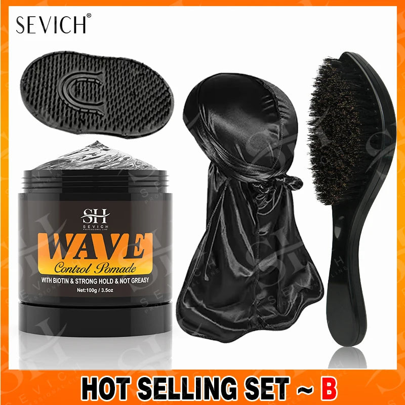 3.53 oz Biotin Wave Pomade – Strong Hold