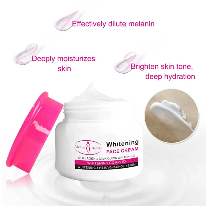 Collagen Whitening Cream – Moisturizing & Brightening