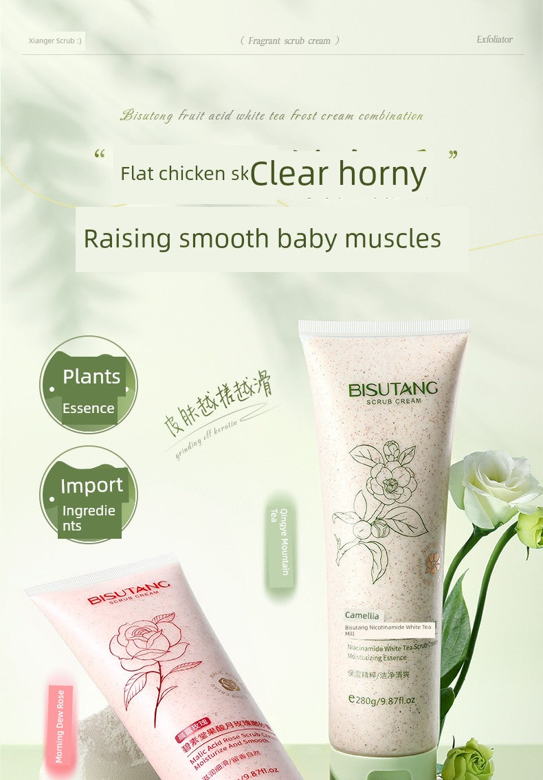 Nicotinamide Facial Scrub Body Exfoliating Hand Tartaric Acid